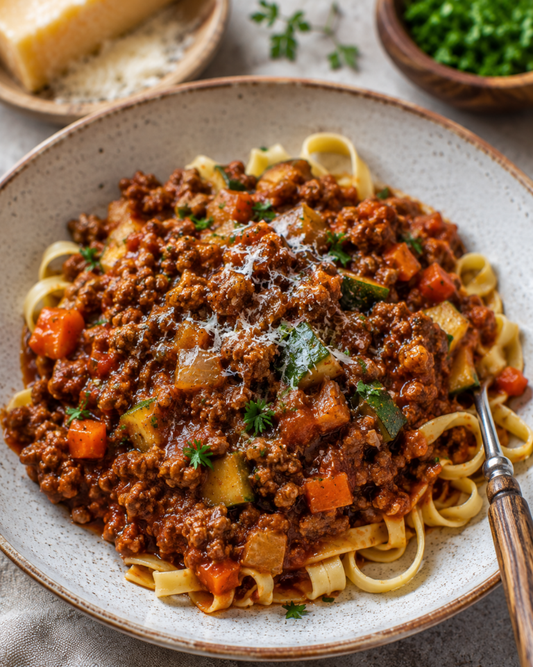 Healthy Crockpot Beef Ragu | Recipes | Fitnesswithrea