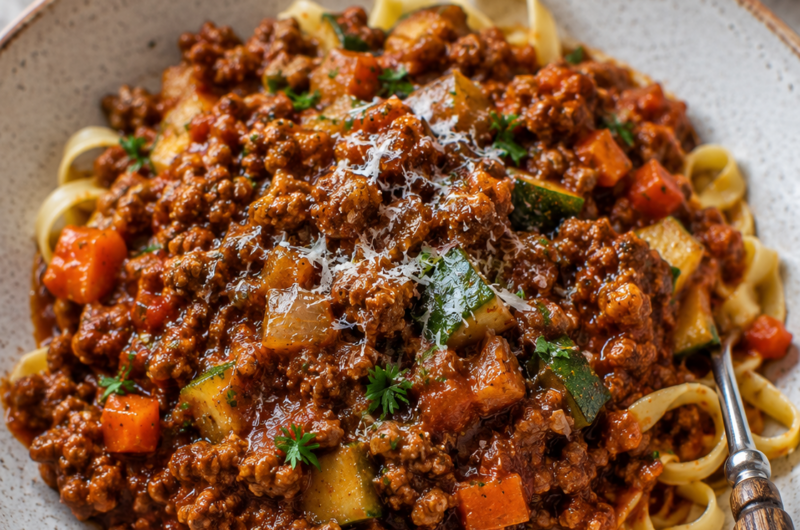 Healthy Gluten-Free Recipe : Healthy Crockpot Beef Ragu 